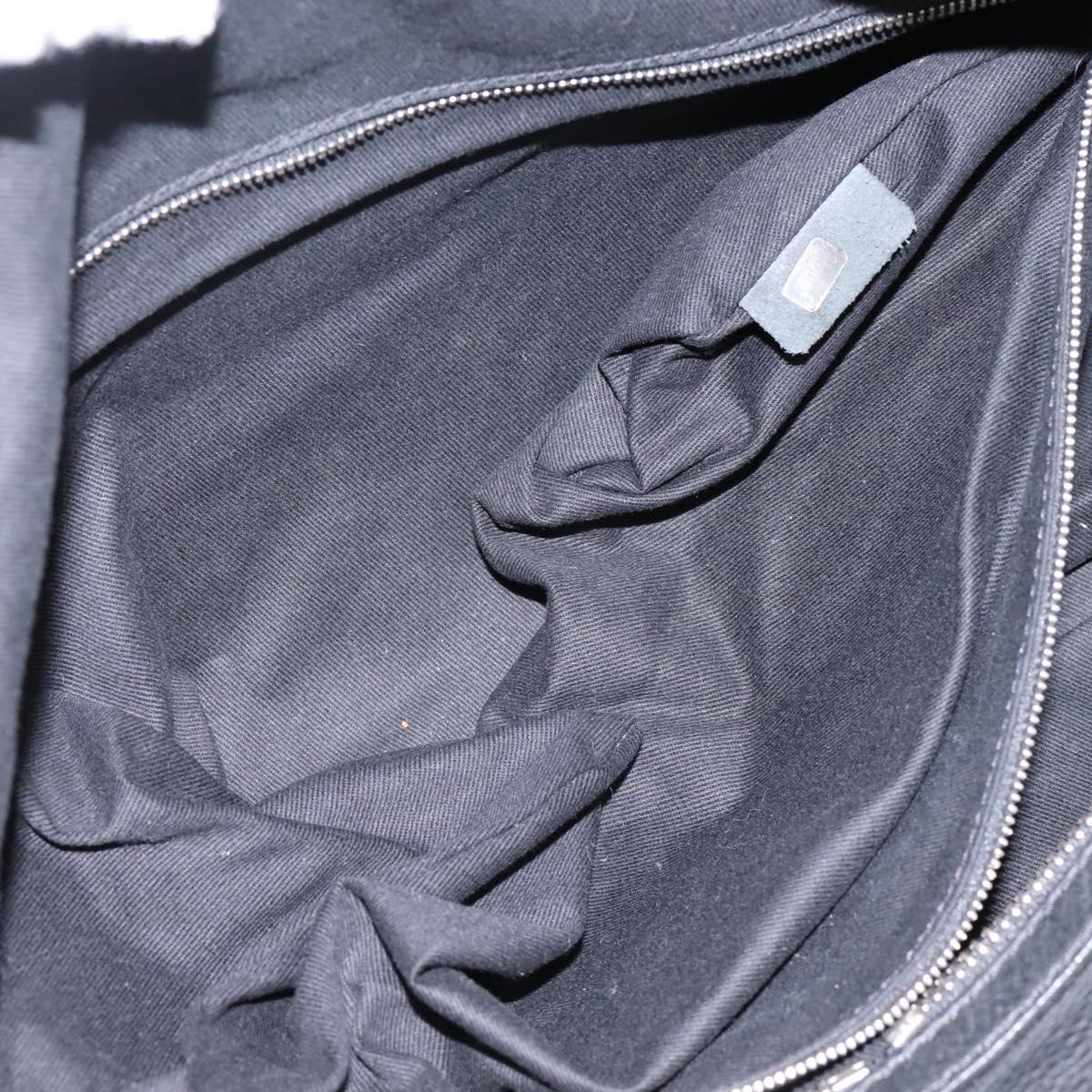 Chloe Hand Bag Leather Black Auth 110305