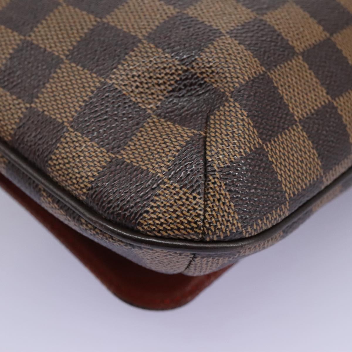 LOUIS VUITTON Damier Ebene Musette Salsa Long Shoulder Bag N51300 Auth 110316