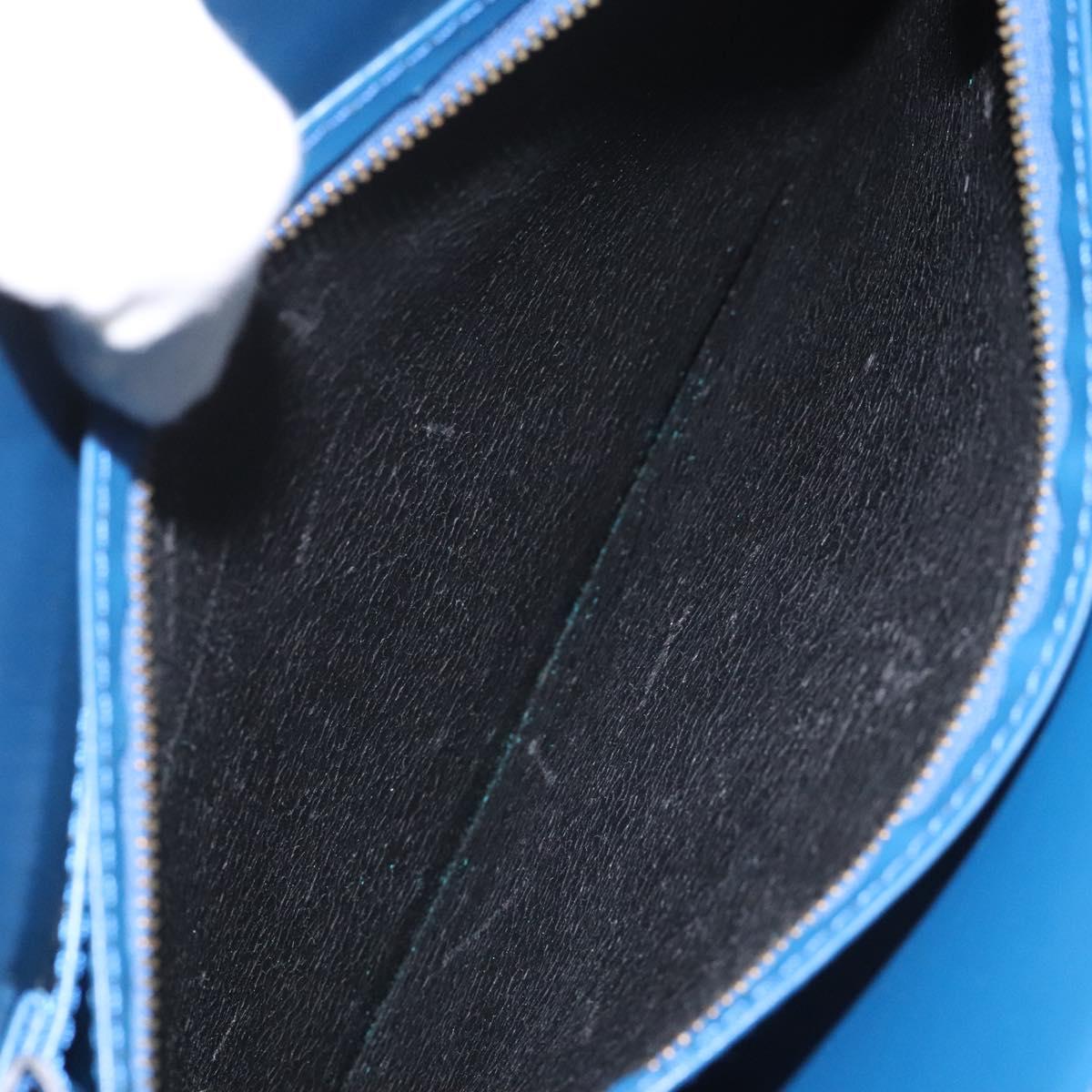 LOUIS VUITTON Epi Capuchin Shoulder Bag Blue M52345 LV Auth 110329A
