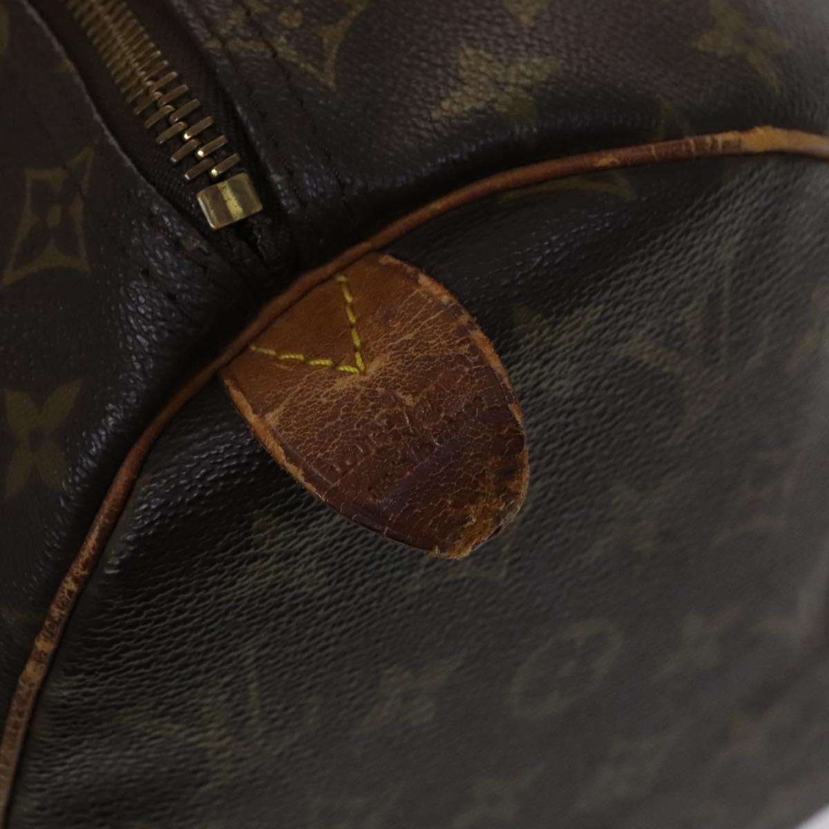 LOUIS VUITTON Monogram Keepall 45 Boston Bag M41428 LV Auth 110351