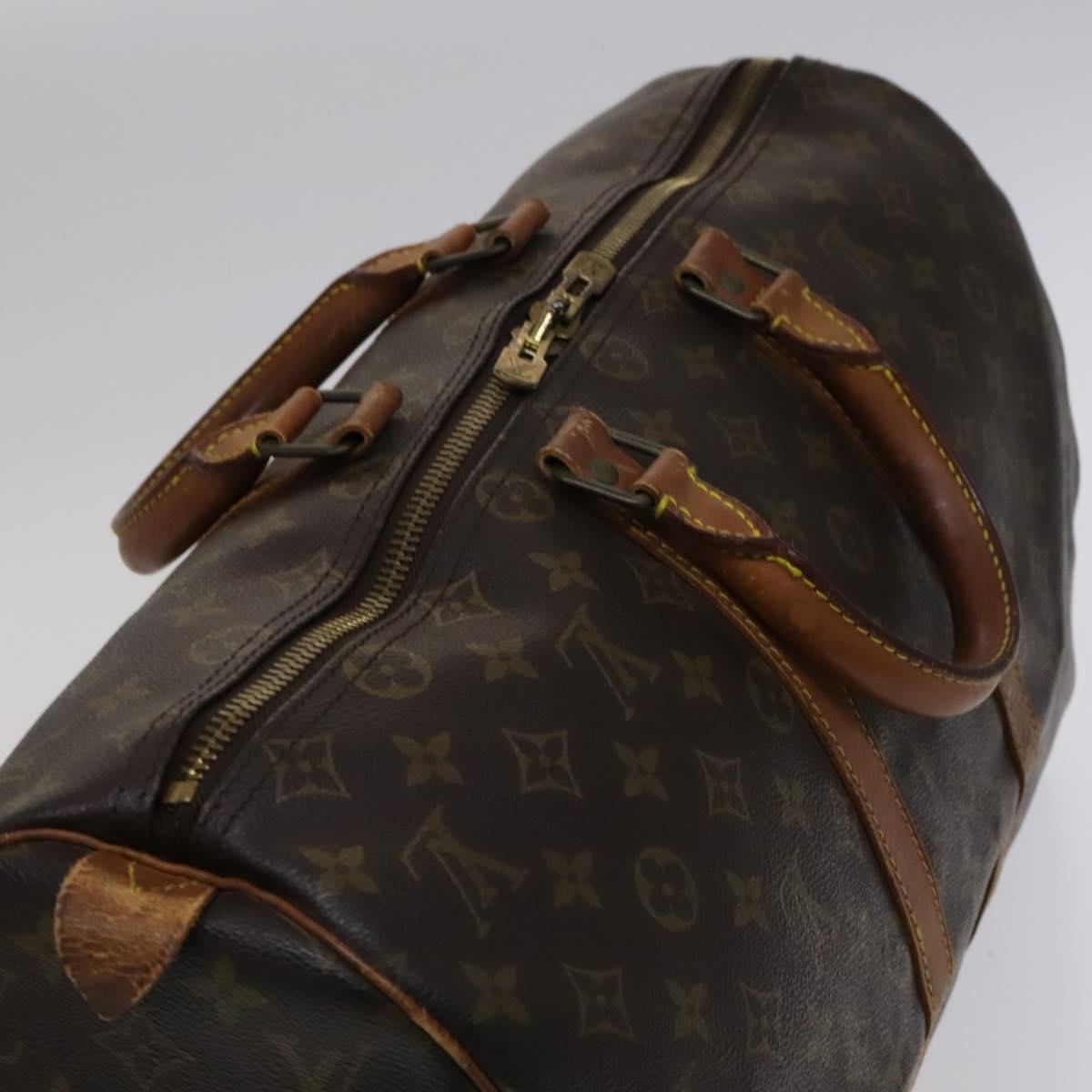 LOUIS VUITTON Monogram Keepall 45 Boston Bag M41428 LV Auth 110351