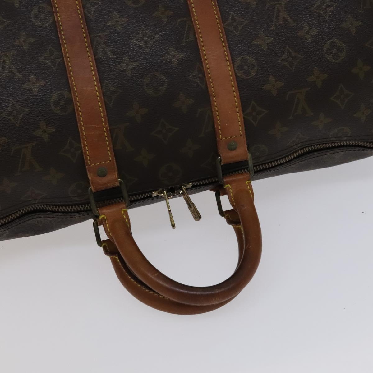 LOUIS VUITTON Monogram Keepall 45 Boston Bag M41428 LV Auth 110351