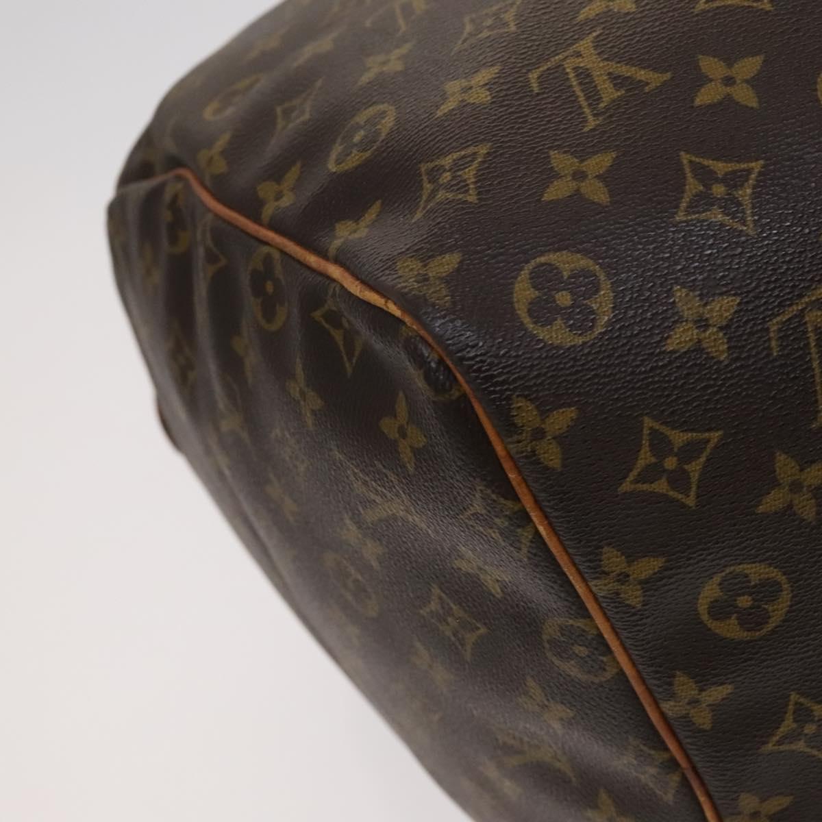 LOUIS VUITTON Monogram Keepall 60 Boston Bag M41422 LV Auth 110381