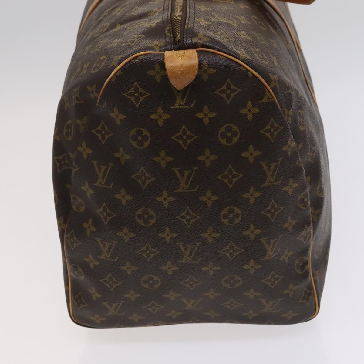 LOUIS VUITTON Monogram Keepall 60 Boston Bag M41422 LV Auth 110381