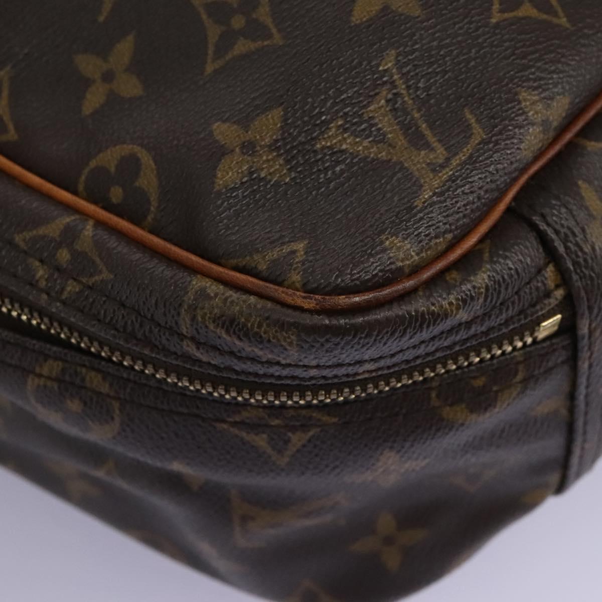 LOUIS VUITTON Monogram Excursion Hand Bag M41450 LV Auth 110405
