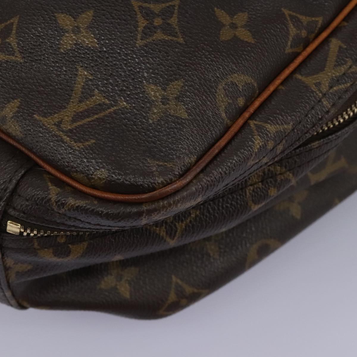 LOUIS VUITTON Monogram Excursion Hand Bag M41450 LV Auth 110405