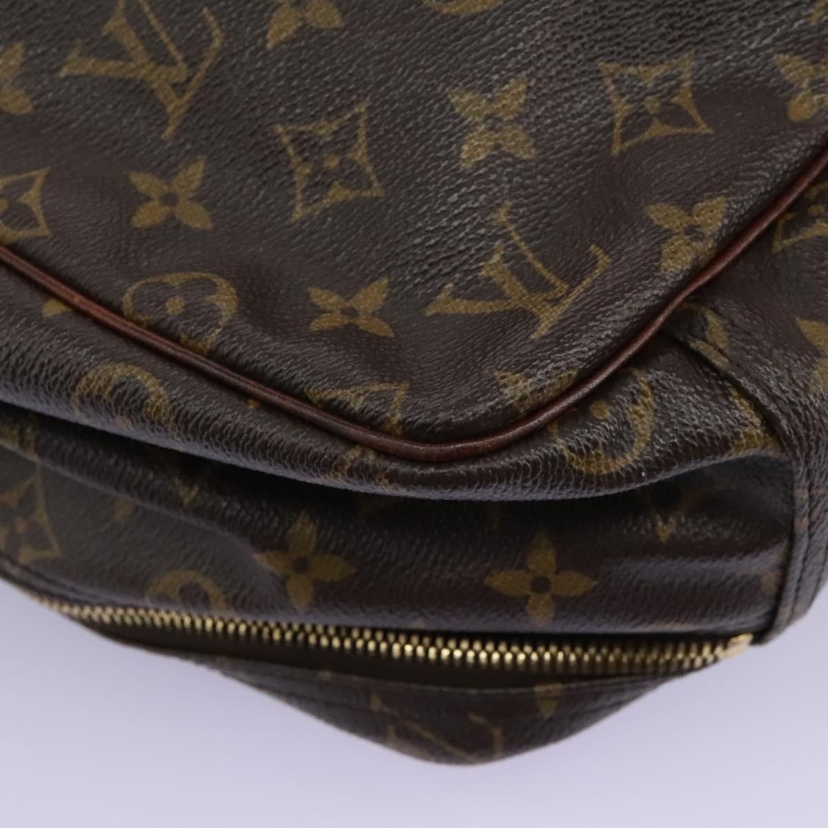 LOUIS VUITTON Monogram Excursion Hand Bag M41450 LV Auth 110405