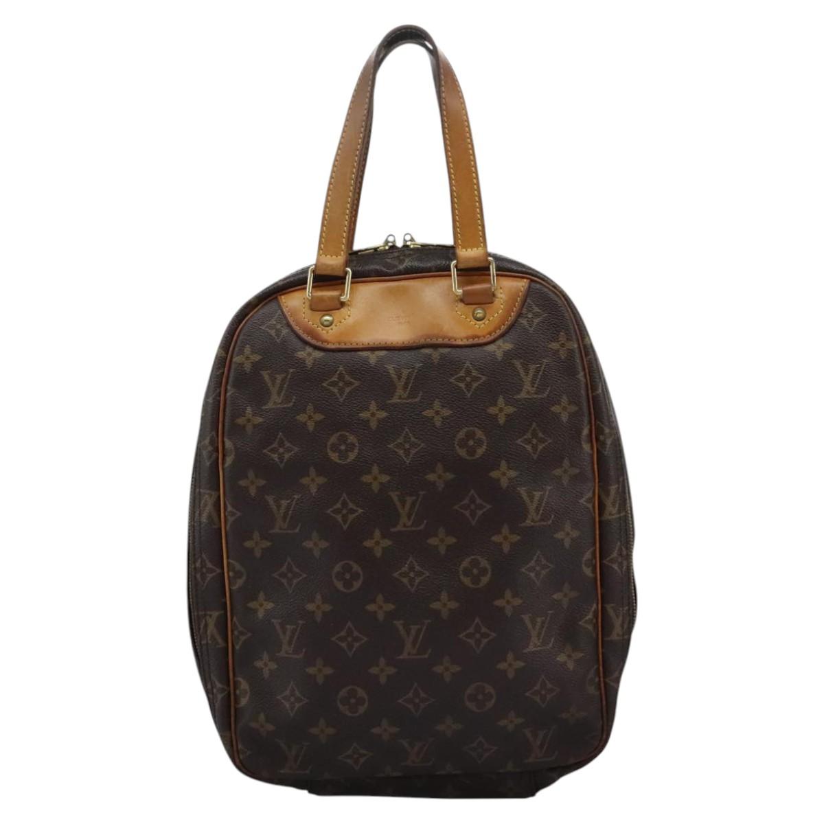 LOUIS VUITTON Monogram Excursion Hand Bag M41450 LV Auth 110405