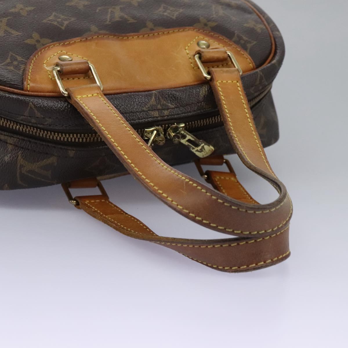 LOUIS VUITTON Monogram Excursion Hand Bag M41450 LV Auth 110405