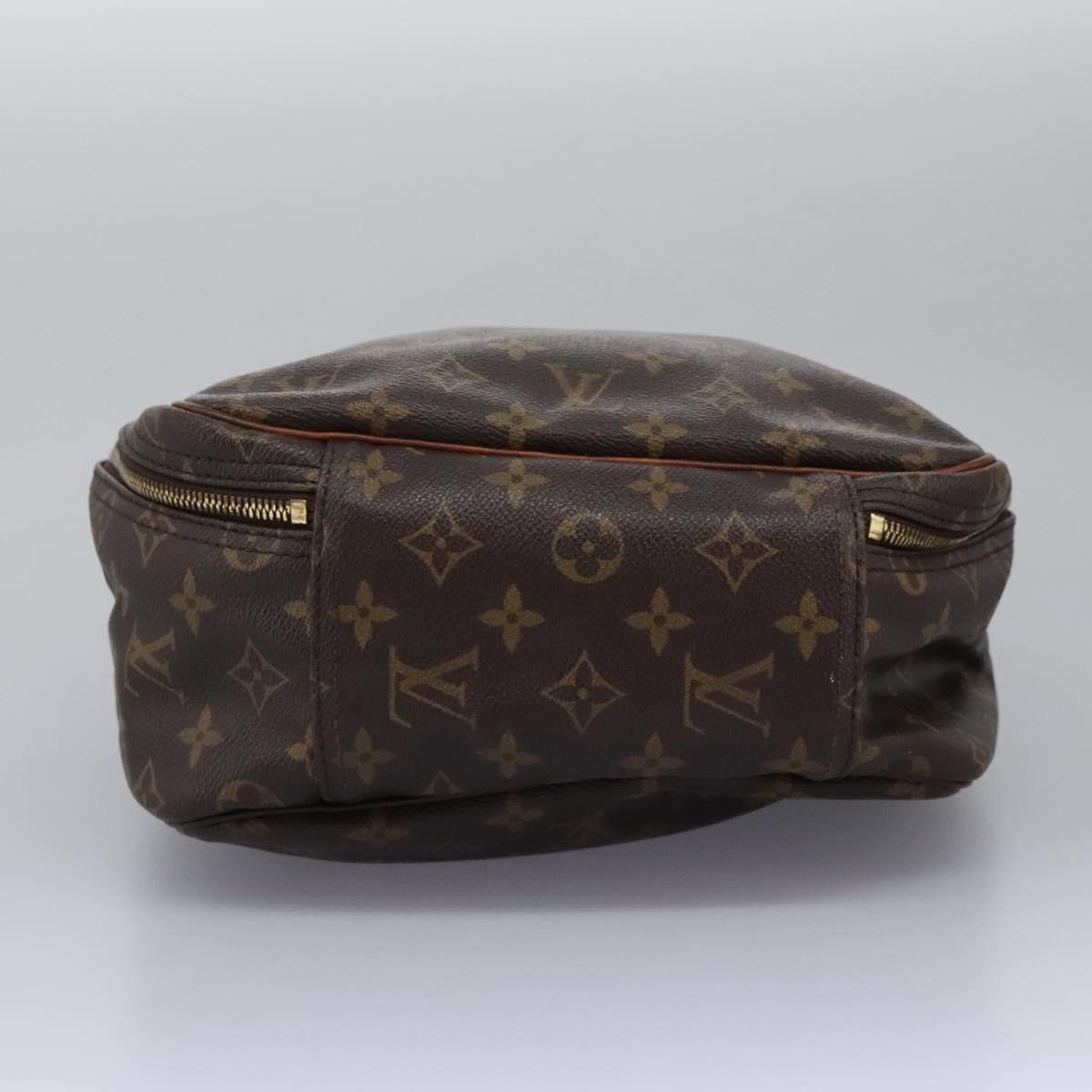 LOUIS VUITTON Monogram Excursion Hand Bag M41450 LV Auth 110405