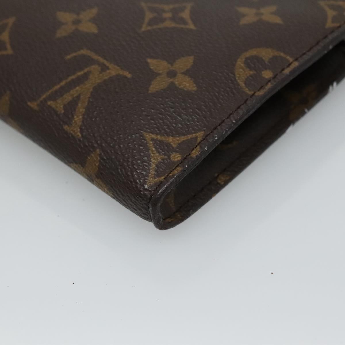 LOUIS VUITTON Monogram Bucket PM Accessory Pouch LV Auth 110460