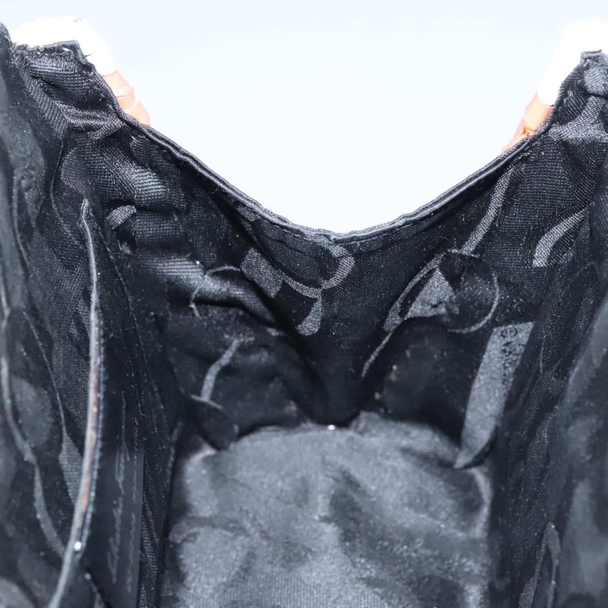 Salvatore Ferragamo Gancini Hand Bag Leather Multicolor Auth 110491AV