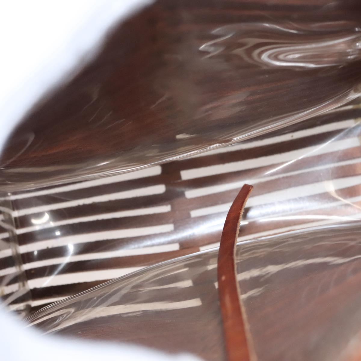 Salvatore Ferragamo Shoulder Bag Leather Brown Auth 110497