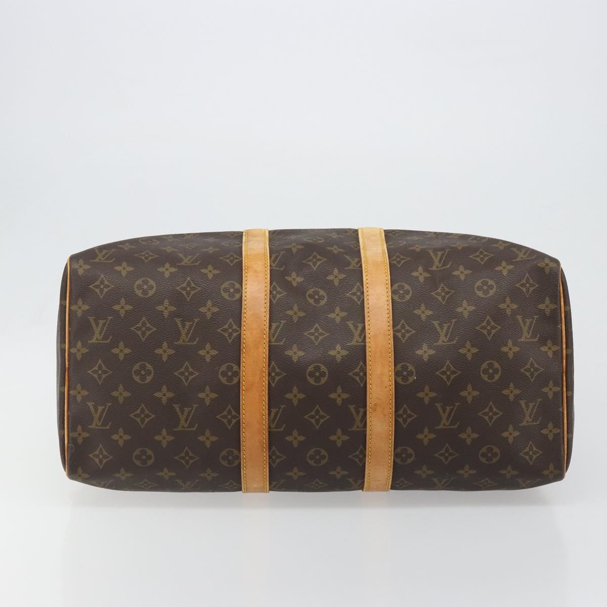 LOUIS VUITTON Monogram Keepall 45 Boston Bag M41428 LV Auth 110527
