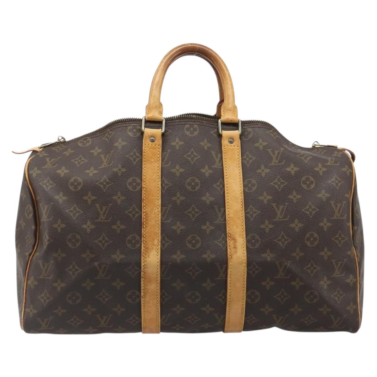 LOUIS VUITTON Monogram Keepall 45 Boston Bag M41428 LV Auth 110527