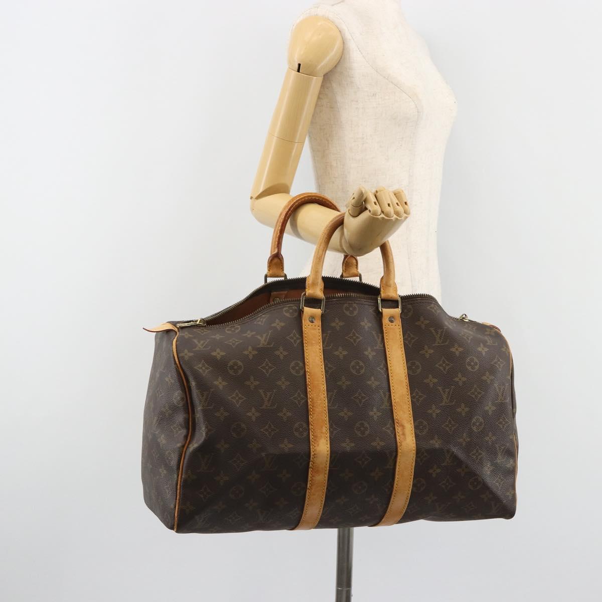 LOUIS VUITTON Monogram Keepall 45 Boston Bag M41428 LV Auth 110527