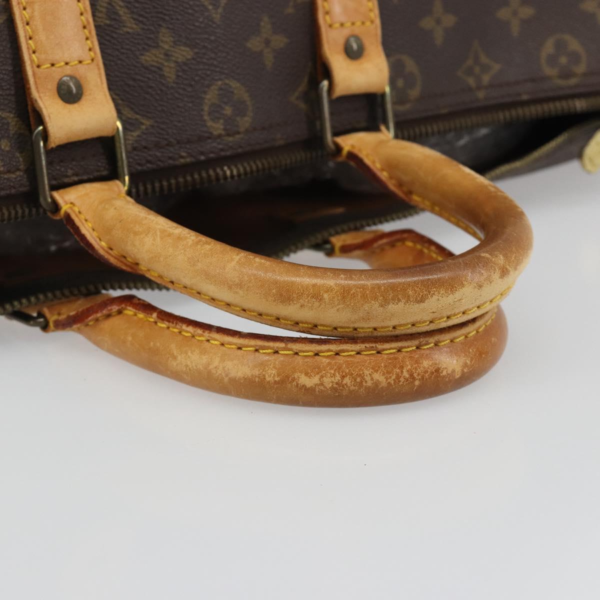 LOUIS VUITTON Monogram Keepall 45 Boston Bag M41428 LV Auth 110527