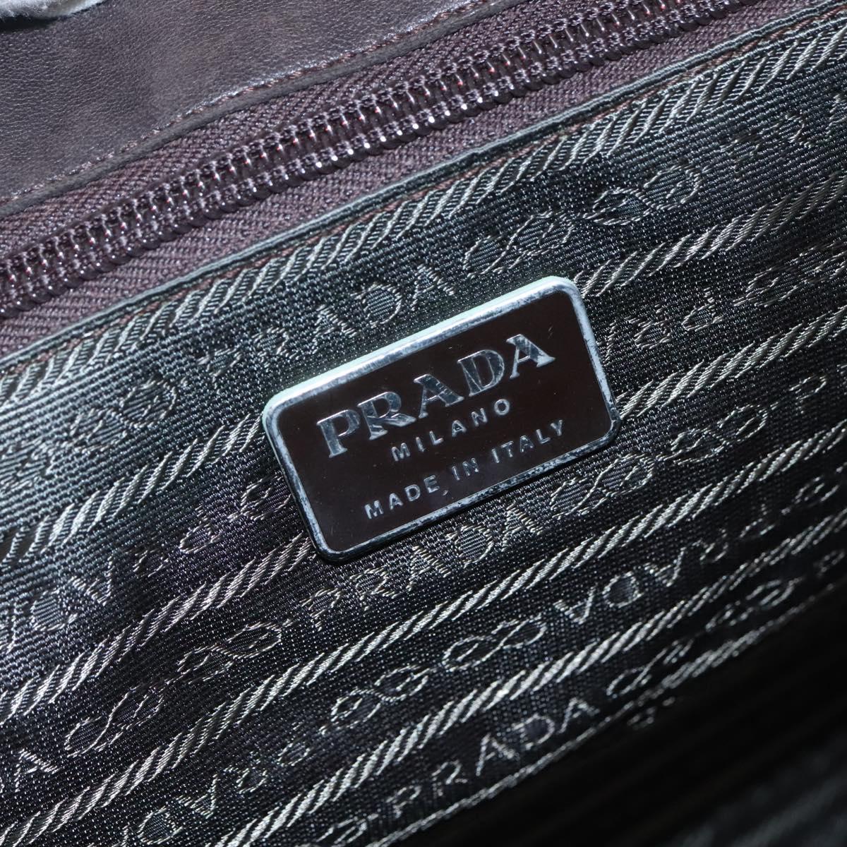 PRADA Tote Bag Nylon Green Auth 110543