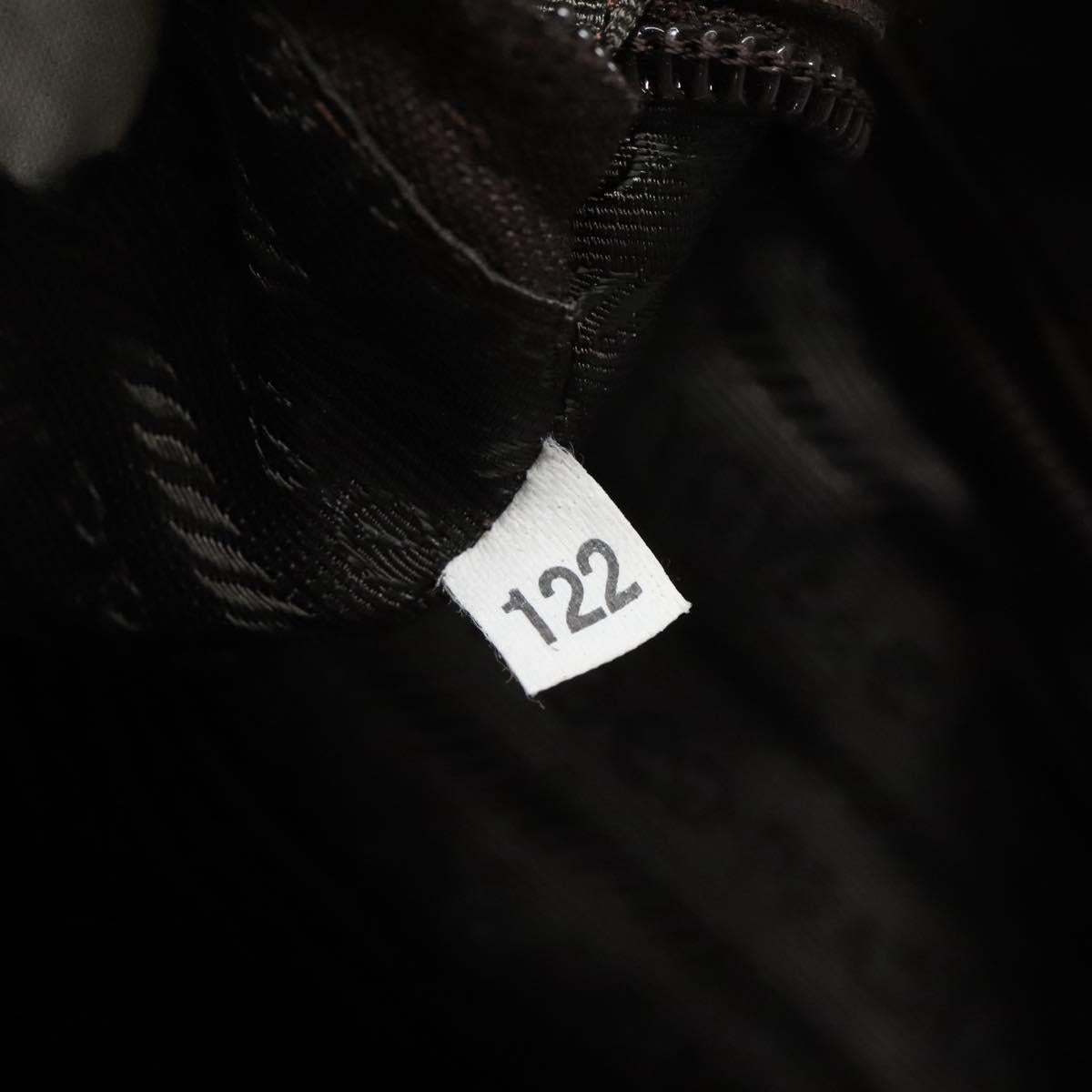 PRADA Tote Bag Nylon Green Auth 110543