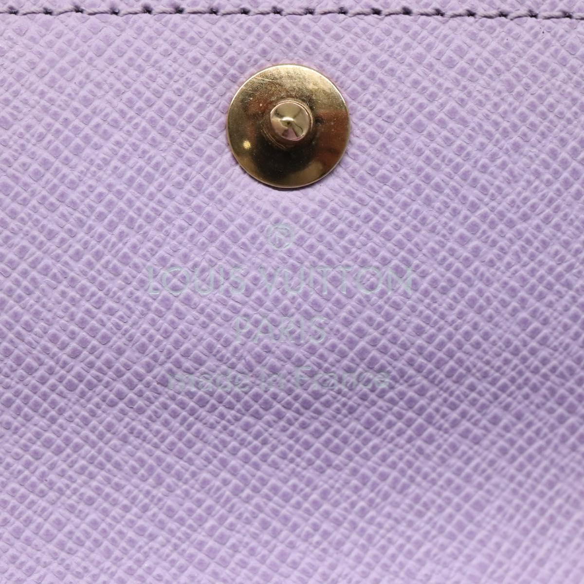 LOUIS VUITTON Monogram Multicolor Multi Cles 4 Key Case M93732 LV Auth 110582AV