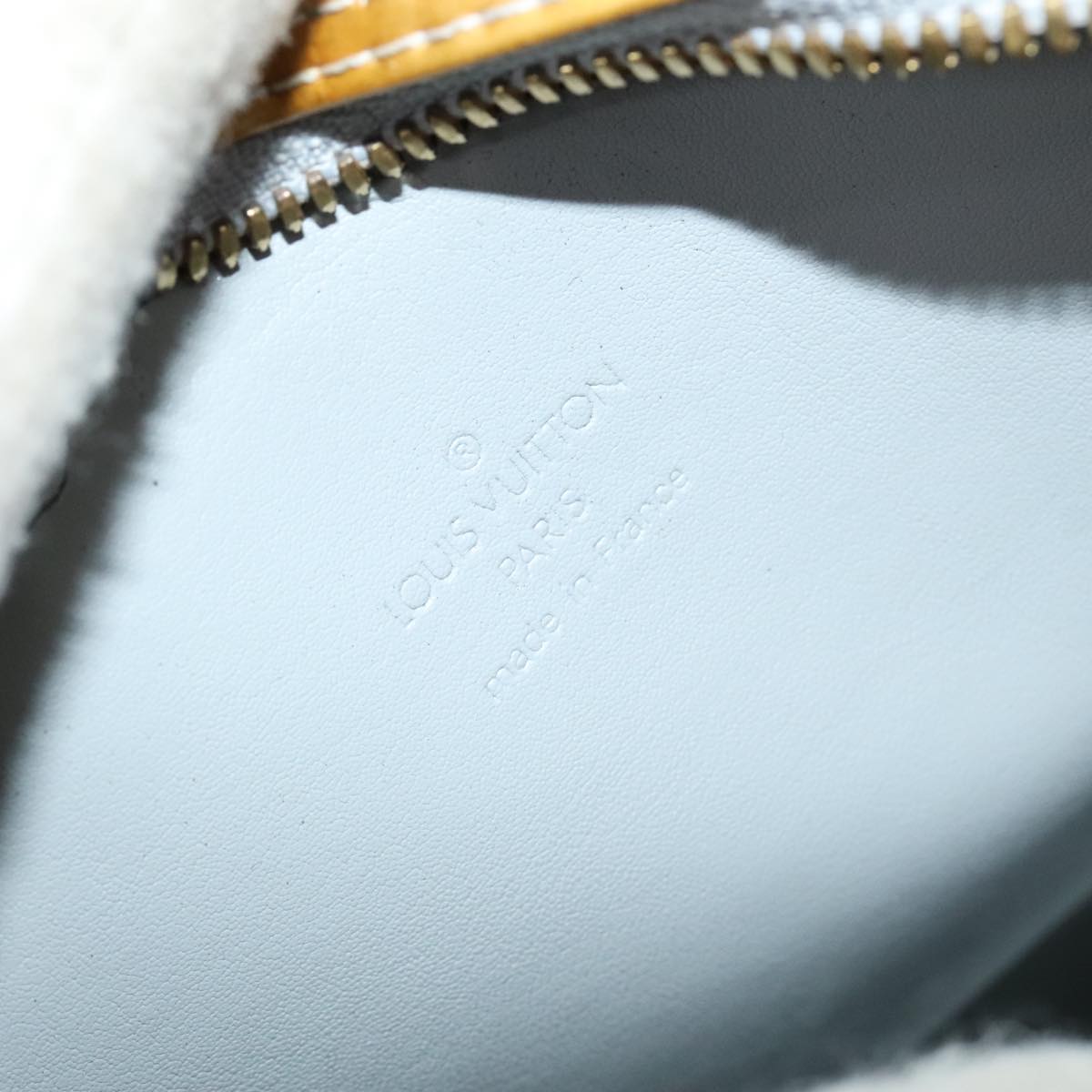 LOUIS VUITTON Monogram Vernis Wooster Shoulder Bag Gris M91036 LV Auth 110625