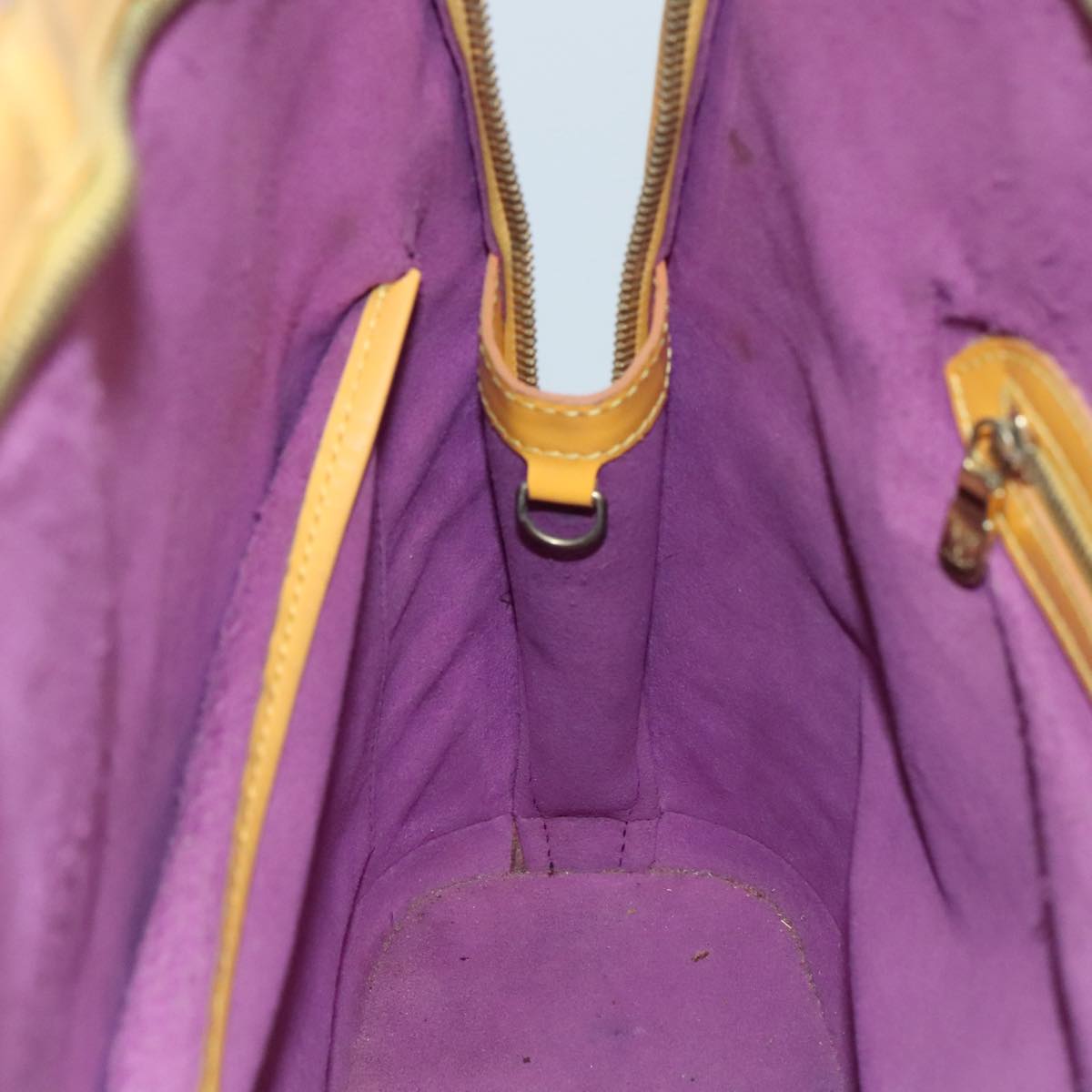 LOUIS VUITTON Epi Lussac Shoulder Bag Yellow M52289 LV Auth 110657