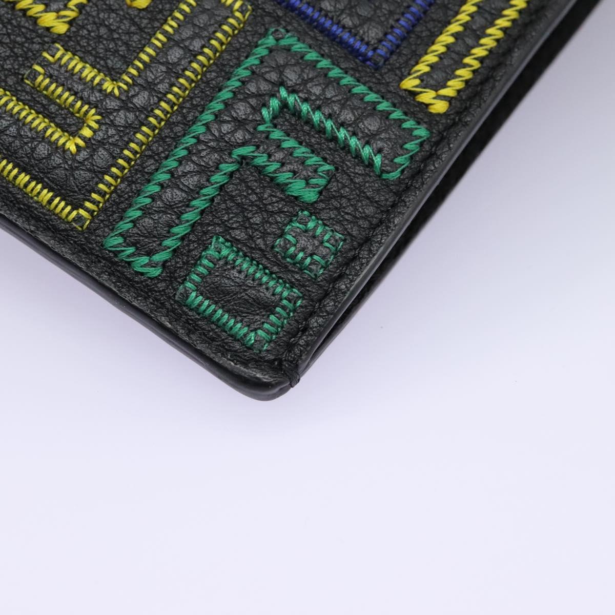 FENDI Zucca Canvas Smartphone Pochette Pouch Black Auth 110673V