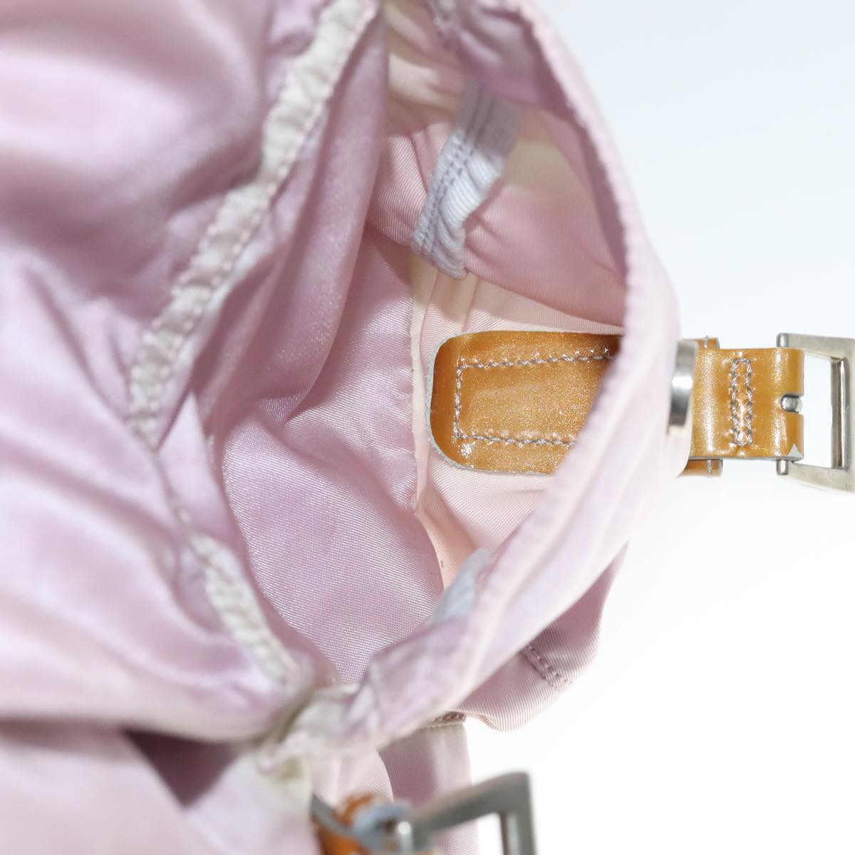 PRADA Backpack Nylon Pink Auth 110692