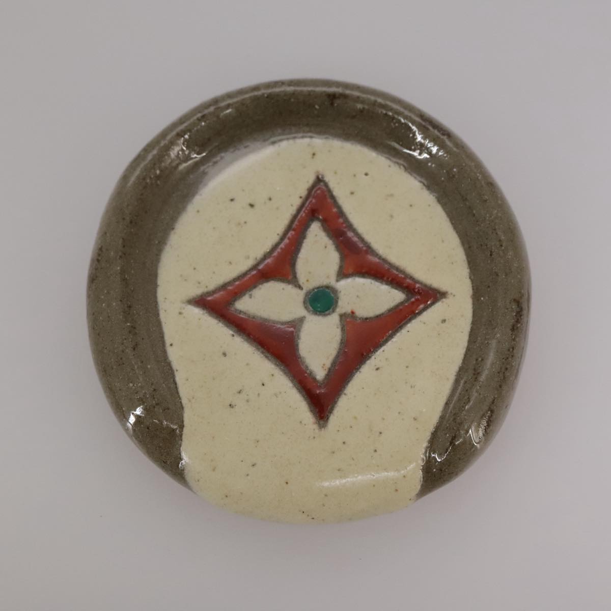 LOUIS VUITTON Okinawa Only Tsuboya Pottery Chopstick Rest Chopstick Auth 110726A