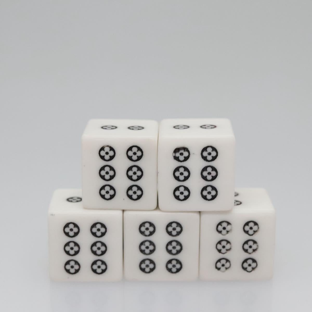 LOUIS VUITTON Monogram Dice Playing Cards set LV Auth 110738S