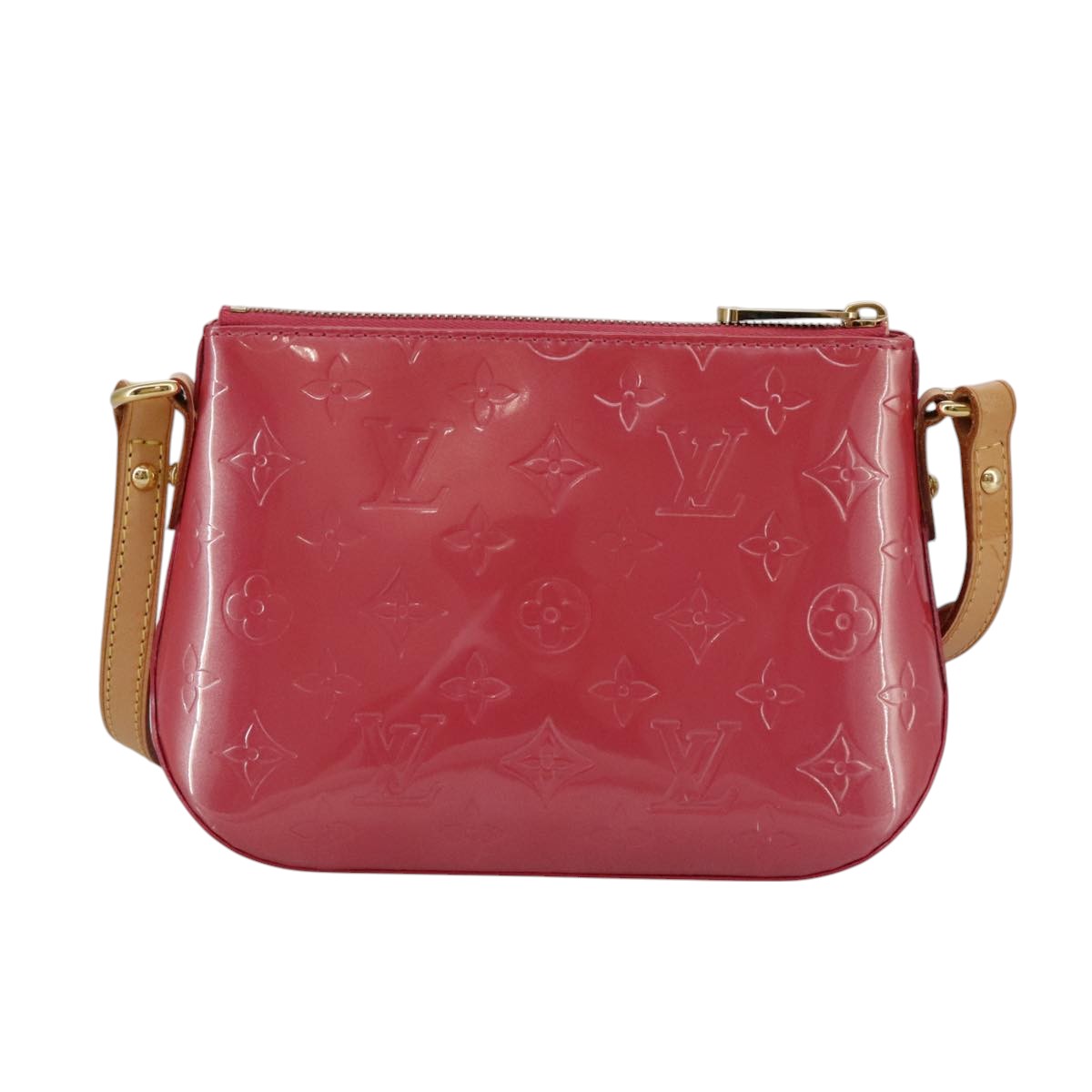 LOUIS VUITTON Monogram Vernis Minna Street Bag Fran Boise M9146F LV Auth 110742V