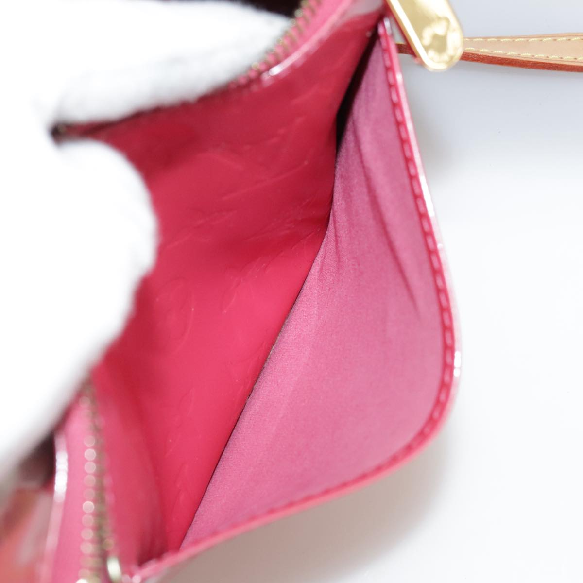 LOUIS VUITTON Monogram Vernis Minna Street Bag Fran Boise M9146F LV Auth 110742V