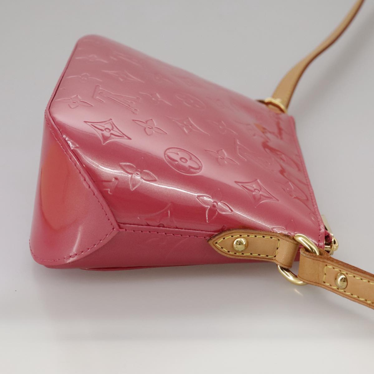 LOUIS VUITTON Monogram Vernis Minna Street Bag Fran Boise M9146F LV Auth 110742V
