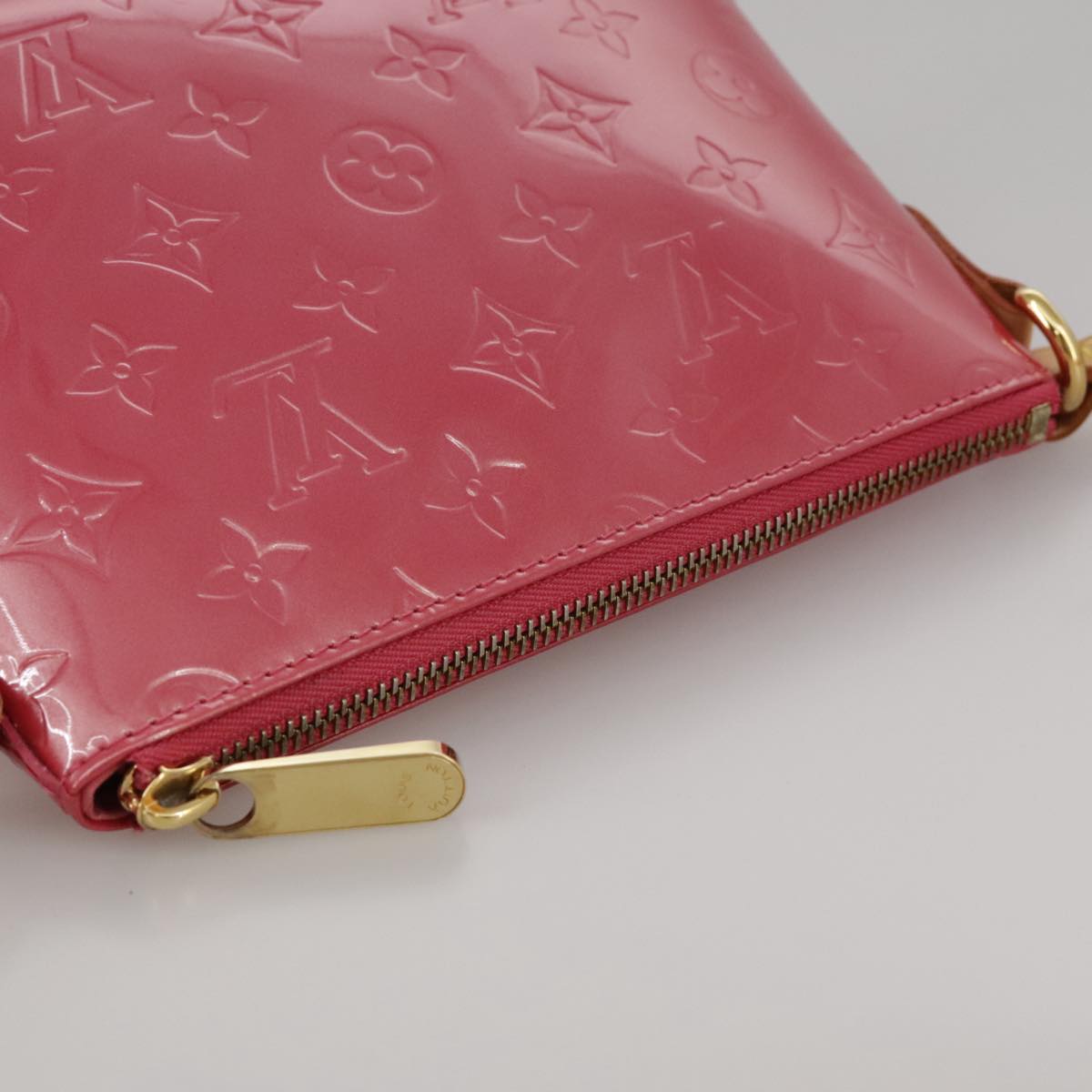 LOUIS VUITTON Monogram Vernis Minna Street Bag Fran Boise M9146F LV Auth 110742V