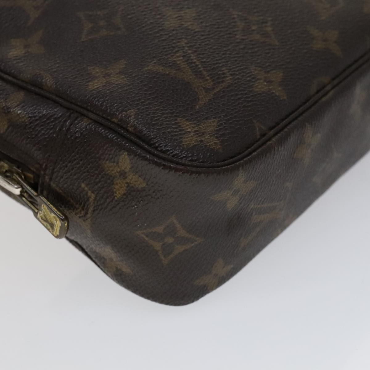 LOUIS VUITTON Monogram Trousse Toilette 23 Clutch Bag M47524 LV Auth 110865