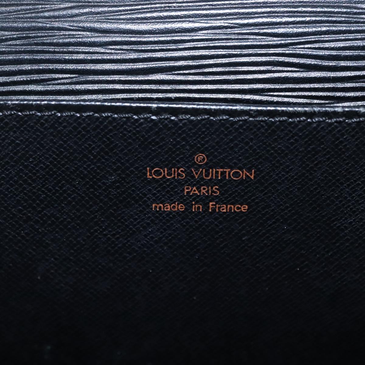 LOUIS VUITTON Epi Serviette Ambassador Business Bag Black M54412 LV Auth 110897