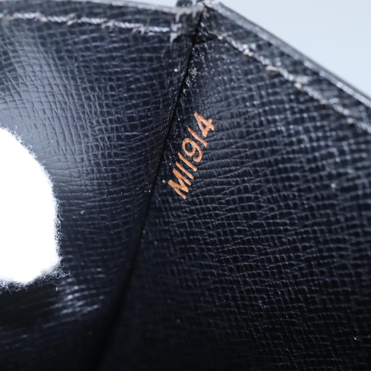 LOUIS VUITTON Epi Serviette Ambassador Business Bag Black M54412 LV Auth 110897