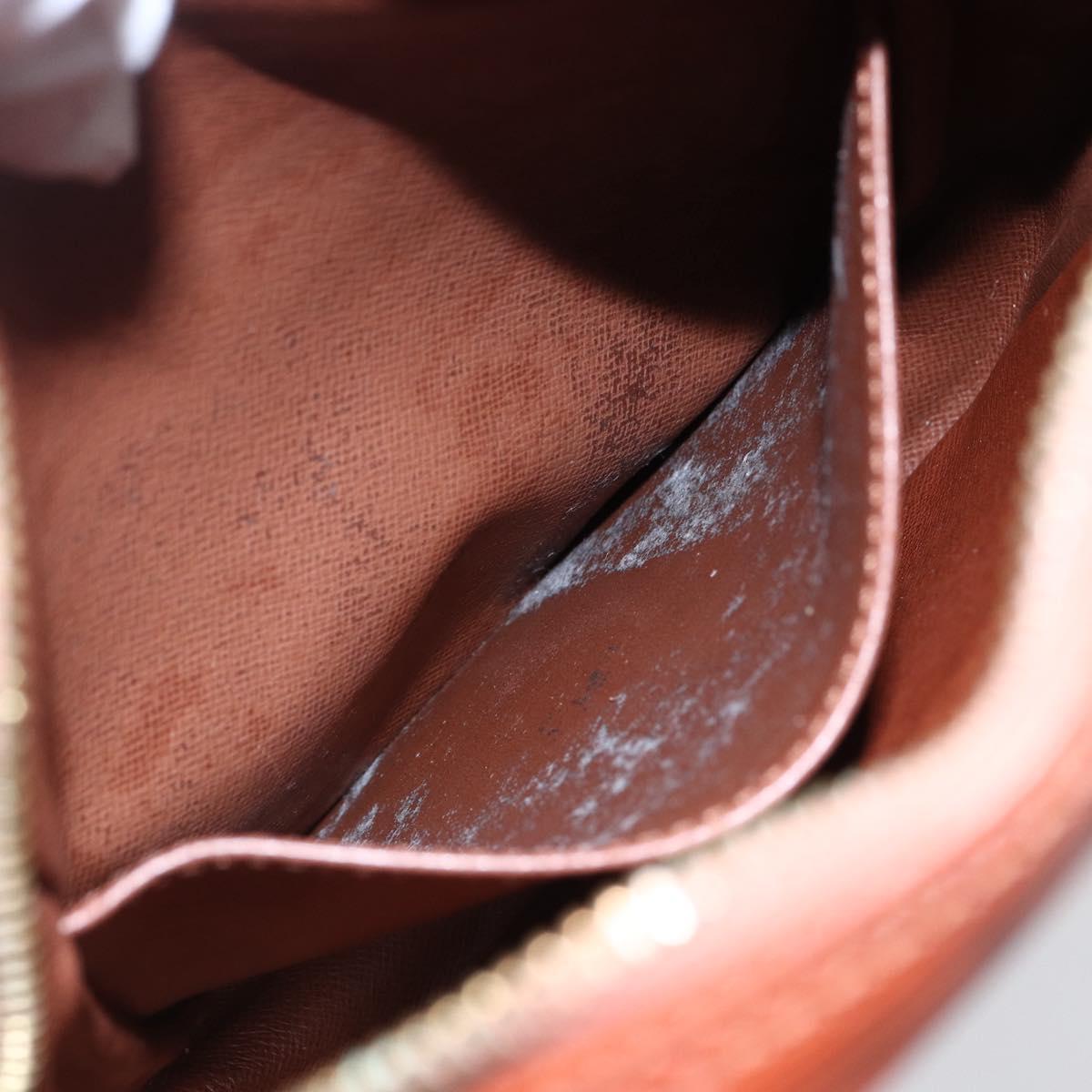LOUIS VUITTON Epi Danube Shoulder Bag Brown M51694 LV Auth 110914