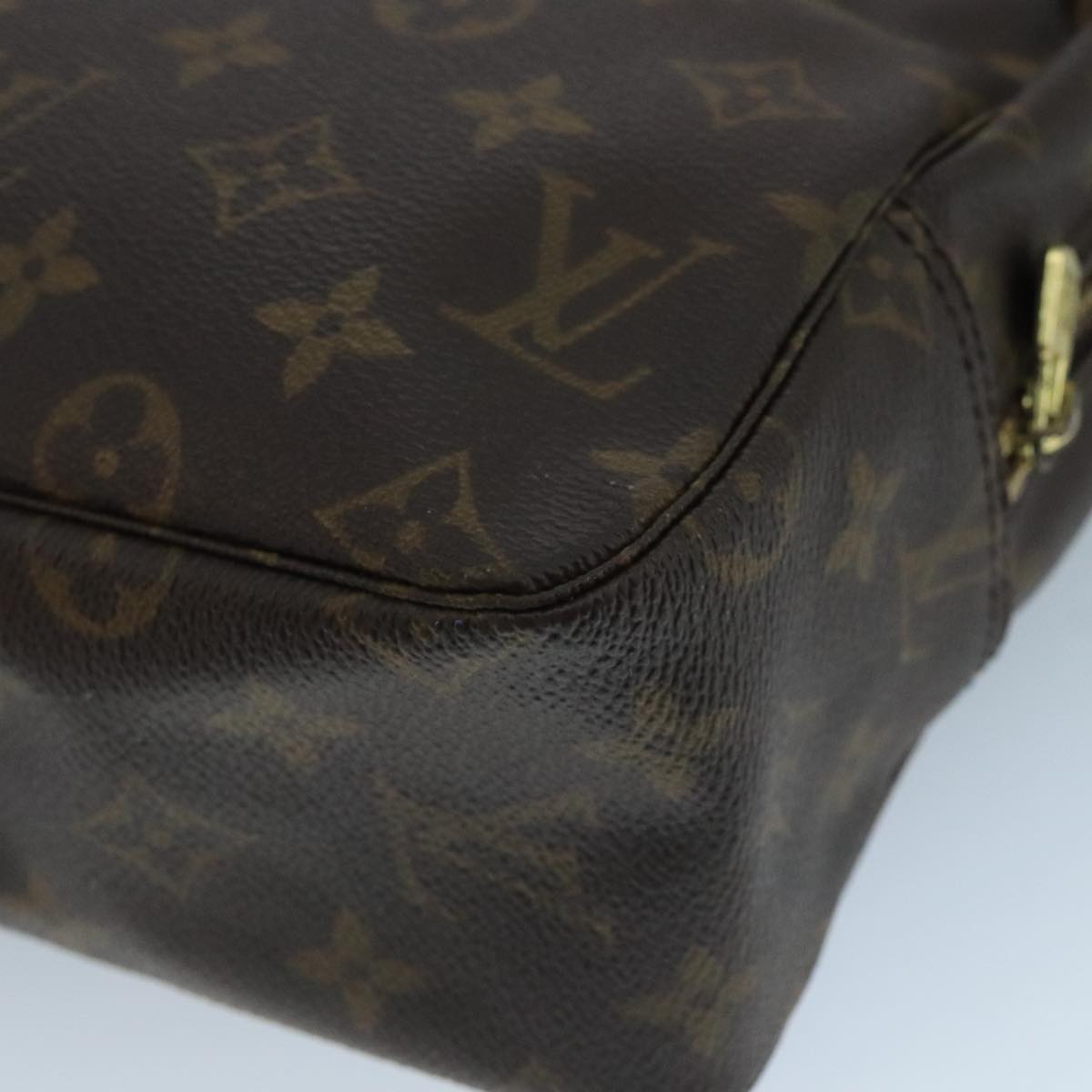 LOUIS VUITTON Monogram Trousse Toilette 28 Clutch Bag M47522 LV Auth 111034
