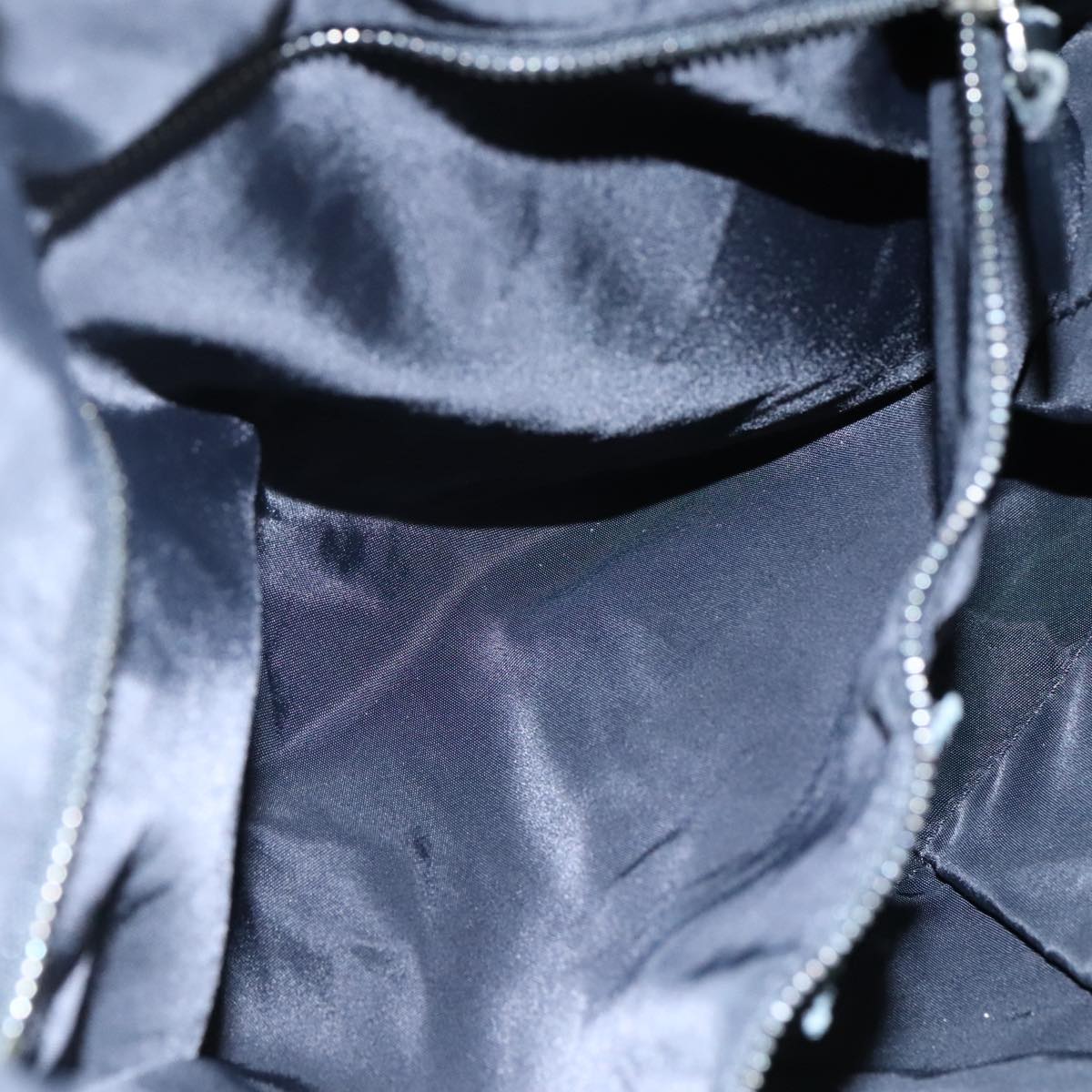 BURBERRY Nova Check Tote Bag PVC Enamel Gray Black Auth 111120