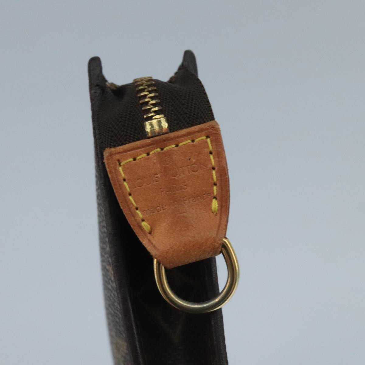 LOUIS VUITTON Monogram Bucket PM Accessory Pouch LV Auth 111144