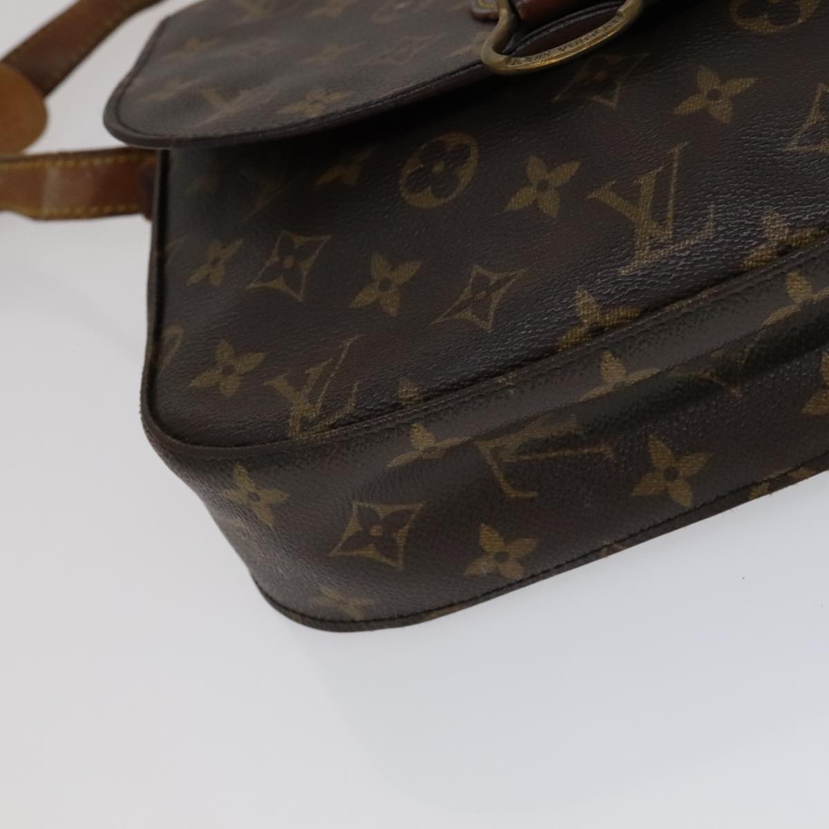 LOUIS VUITTON Monogram Saint Cloud GM Shoulder Bag M51242 LV Auth 111153