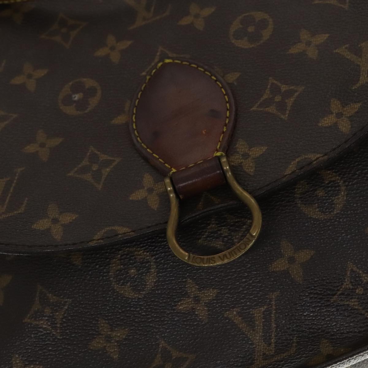 LOUIS VUITTON Monogram Saint Cloud GM Shoulder Bag M51242 LV Auth 111153