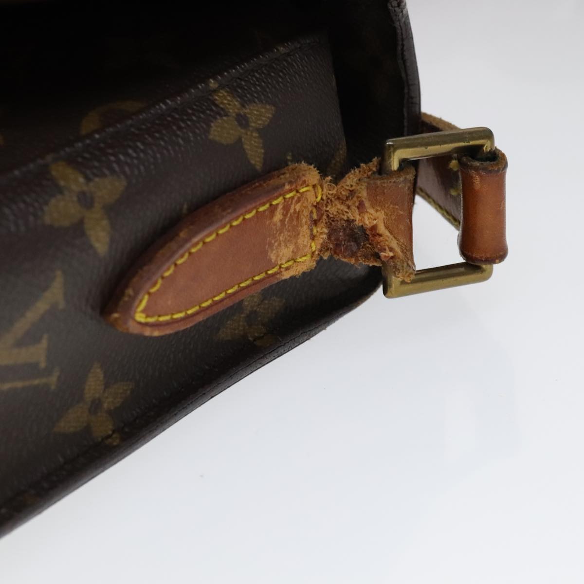 LOUIS VUITTON Monogram Saint Cloud GM Shoulder Bag M51242 LV Auth 111153