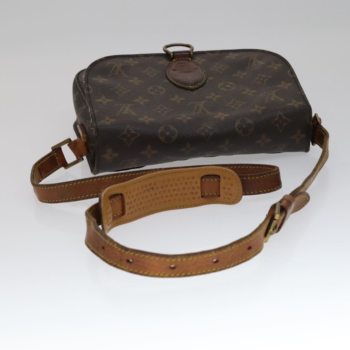 LOUIS VUITTON Monogram Saint Cloud GM Shoulder Bag M51242 LV Auth 111153
