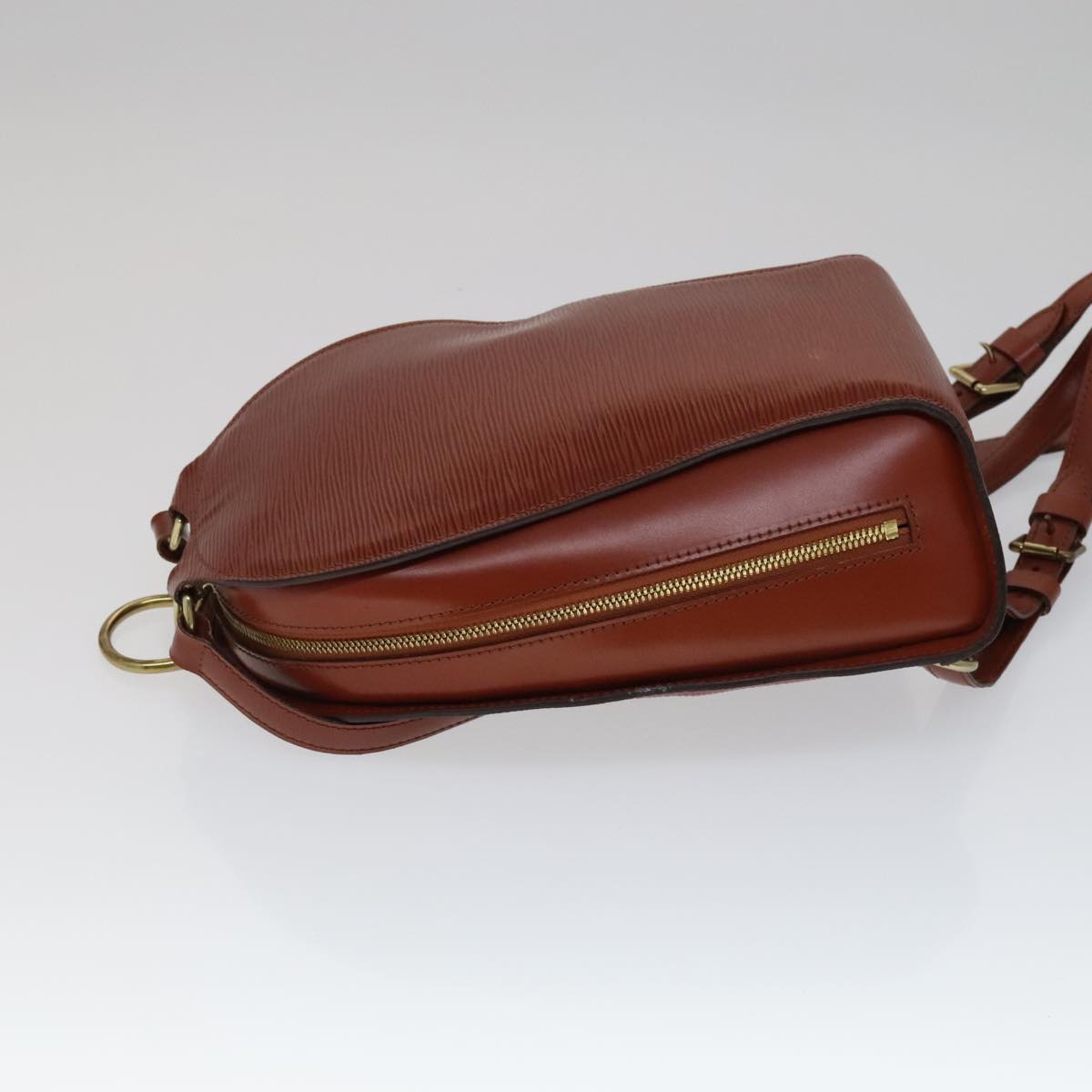 LOUIS VUITTON Epi Mabillon Backpack Brown M52233 LV Auth 111228