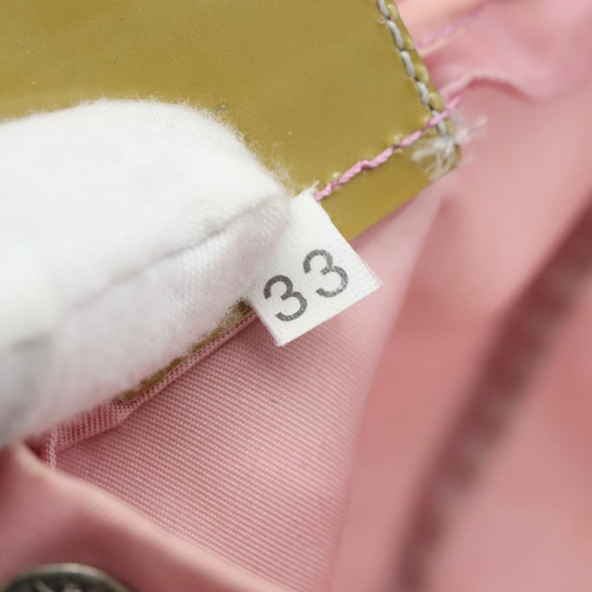 PRADA Pouch Nylon Pink Pink Auth 111259