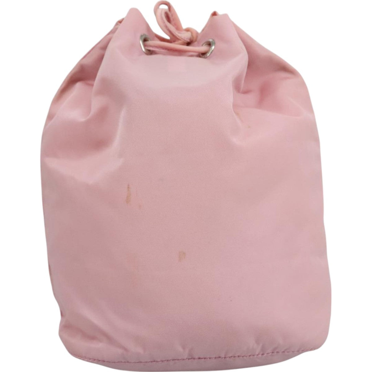 PRADA Pouch Nylon Pink Pink Auth 111259