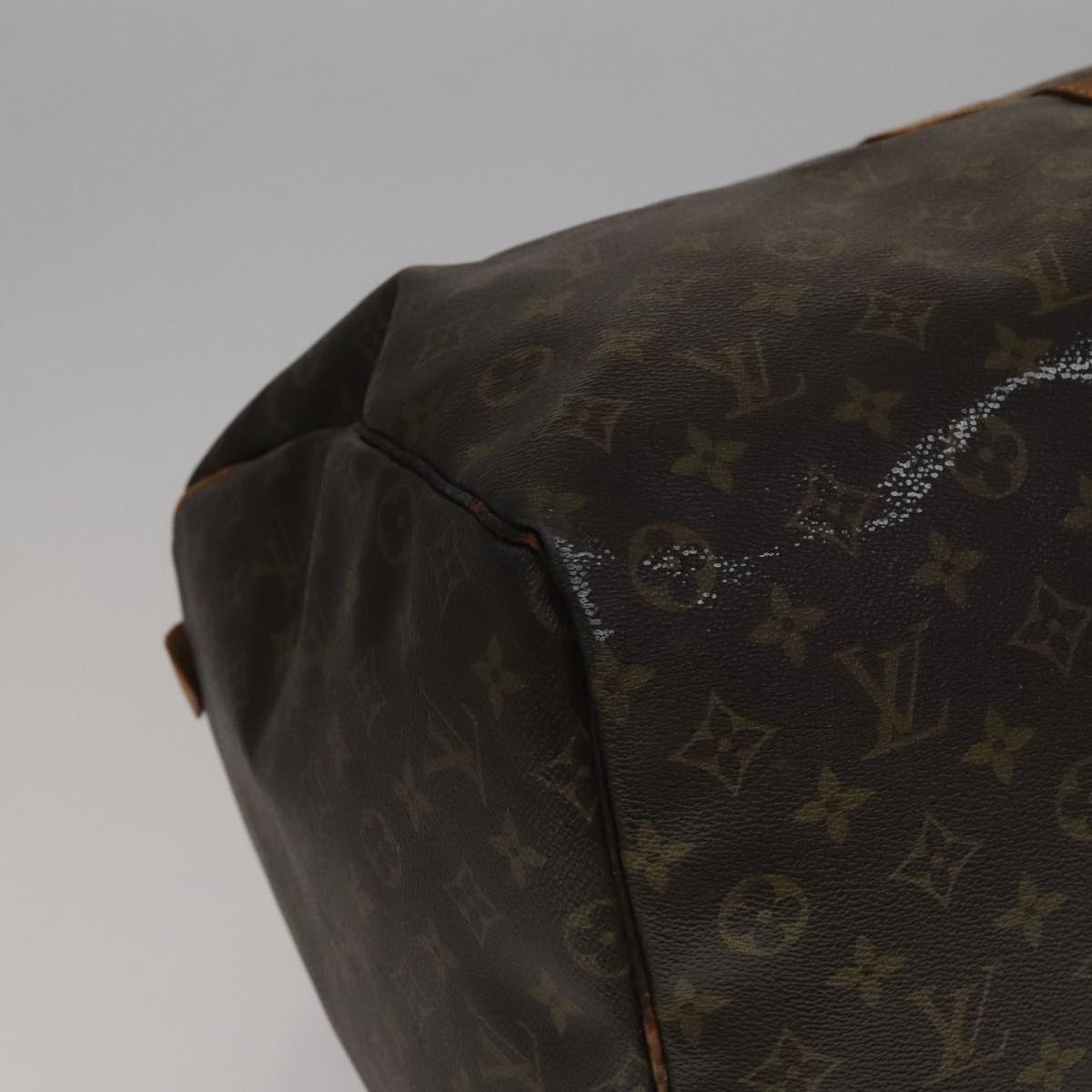 LOUIS VUITTON Monogram Keepall 60 Boston Bag M41422 LV Auth 111294