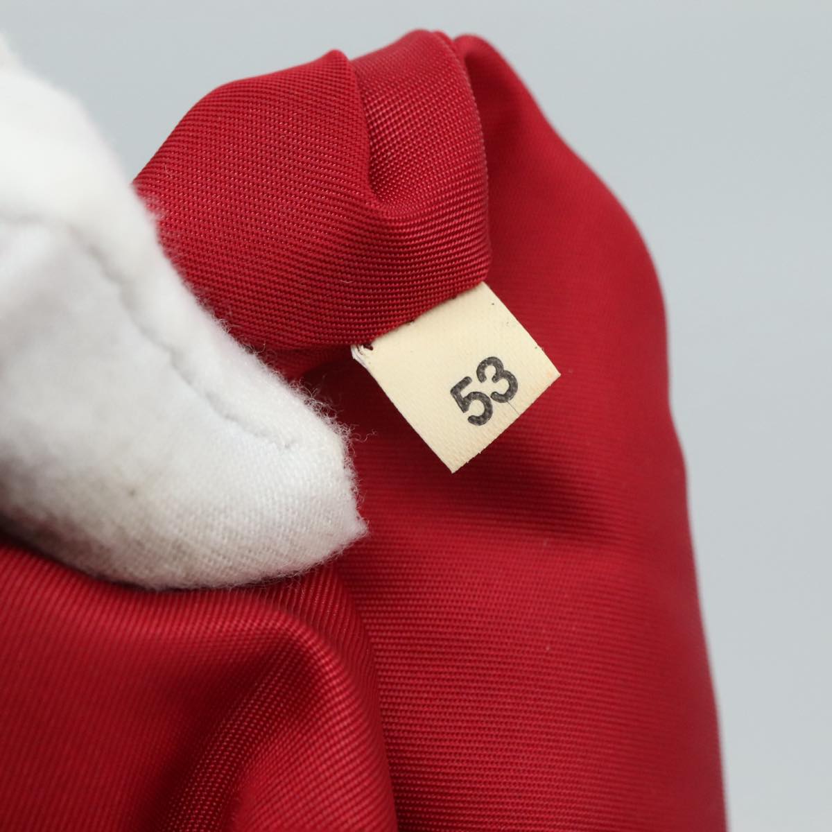 PRADA Tote Bag Nylon Pink Silver Auth 111353